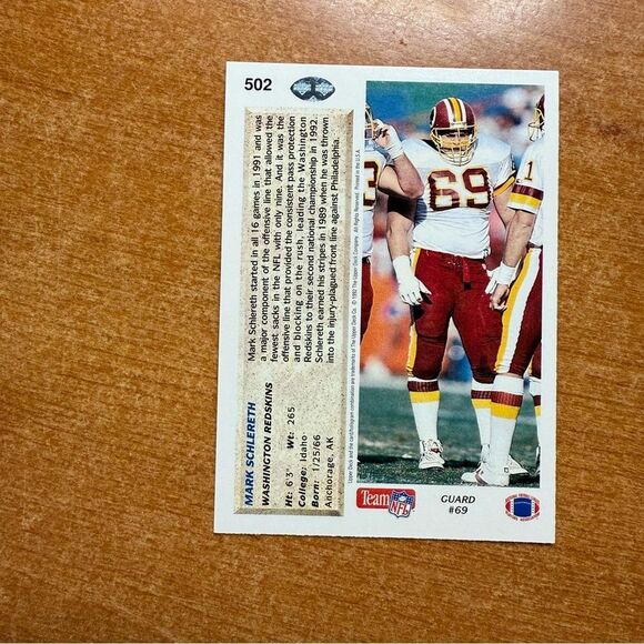 Mark Schlereth Football Card - Picture 2 of 3